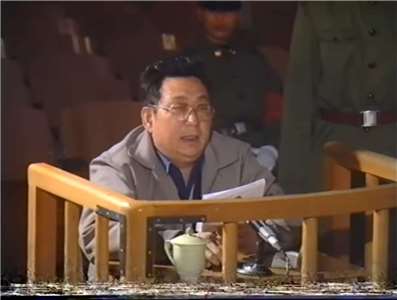 六四「抗命將軍」徐勤先庭審影像曝光。(影片截圖)