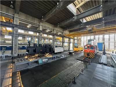 「國家鐵道博物館」內部展示