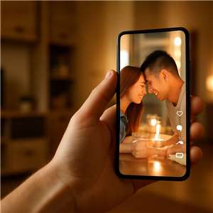 微短劇。示意圖。(AI生成圖)