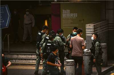 香港警察。(資料照)