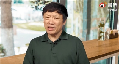 中國《環球時報》前總編輯胡錫進。(微博)