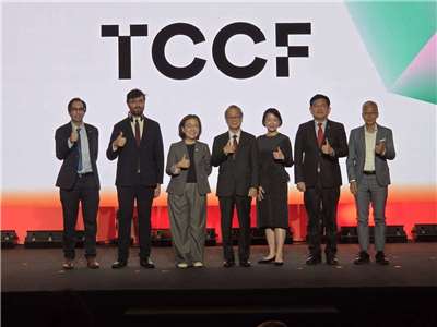 「2025 Taiwan Creative Content Fest 台灣創意內容大會（TCCF）」4日於南港展覽館二館盛大開幕。(江昭倫 攝)