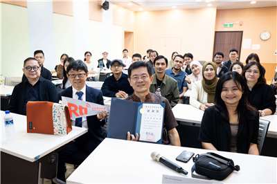 中央廣播電臺與台灣科技大學8日共同舉辦「印尼語媒體識讀工作坊」，強化印尼語學生在台傳播與媒體素養能力，並打造國際學生交流的平台。(楊仁翔 攝)