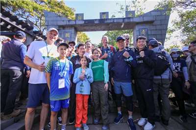 副總統蕭美琴29日出席淨山活動。 (圖:環境部)