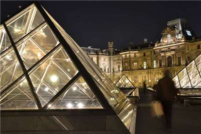 法國巴黎羅浮宮。資料照。