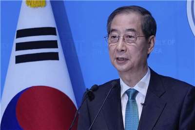 南韓前總理韓悳洙(Han Duck-soo)。(資料照/美聯社/達志影像)