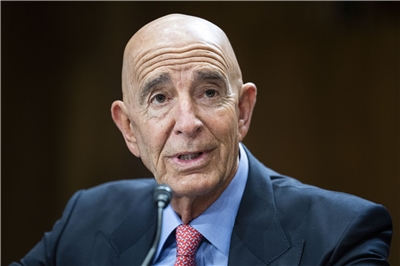 美國敘利亞特使巴瑞克(Thomas Barrack)。資料照。