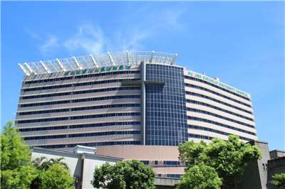 輔大醫院外觀。(輔大醫院提供)