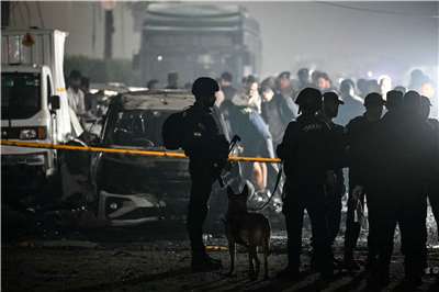 印度德里景點「紅堡」（Red Fort）10日發生汽車爆炸案，相關單位持續深入調查。 資料照。