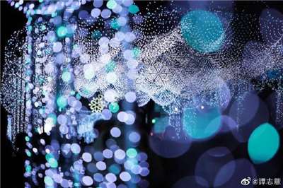 光影繽紛的新北耶誕城