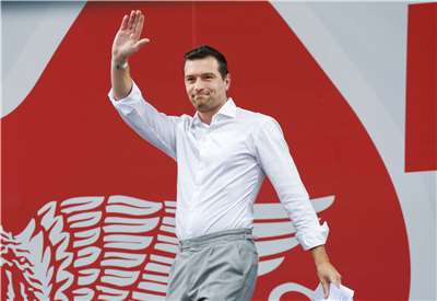 法國極右派領袖巴德拉(Jordan Bardella)。資料照。