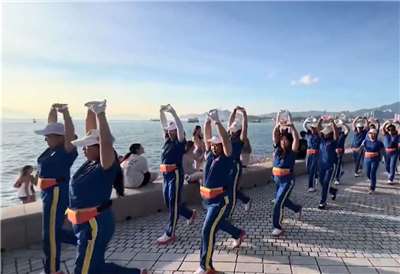 中國老人暴走團大概於十多年前在中國北方活躍起來，由南京、青島、遼寧發端，十多年間「版圖」擴至全國各地。(圖：微博)