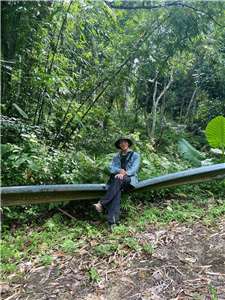 台灣蝴蝶保育學會顧問兼志工培訓講師黃行七老師