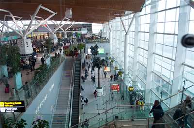 印度德里的英蒂拉．甘地國際機場(Indira Gandhi International Airport)。資料照。(翻攝維基百科)