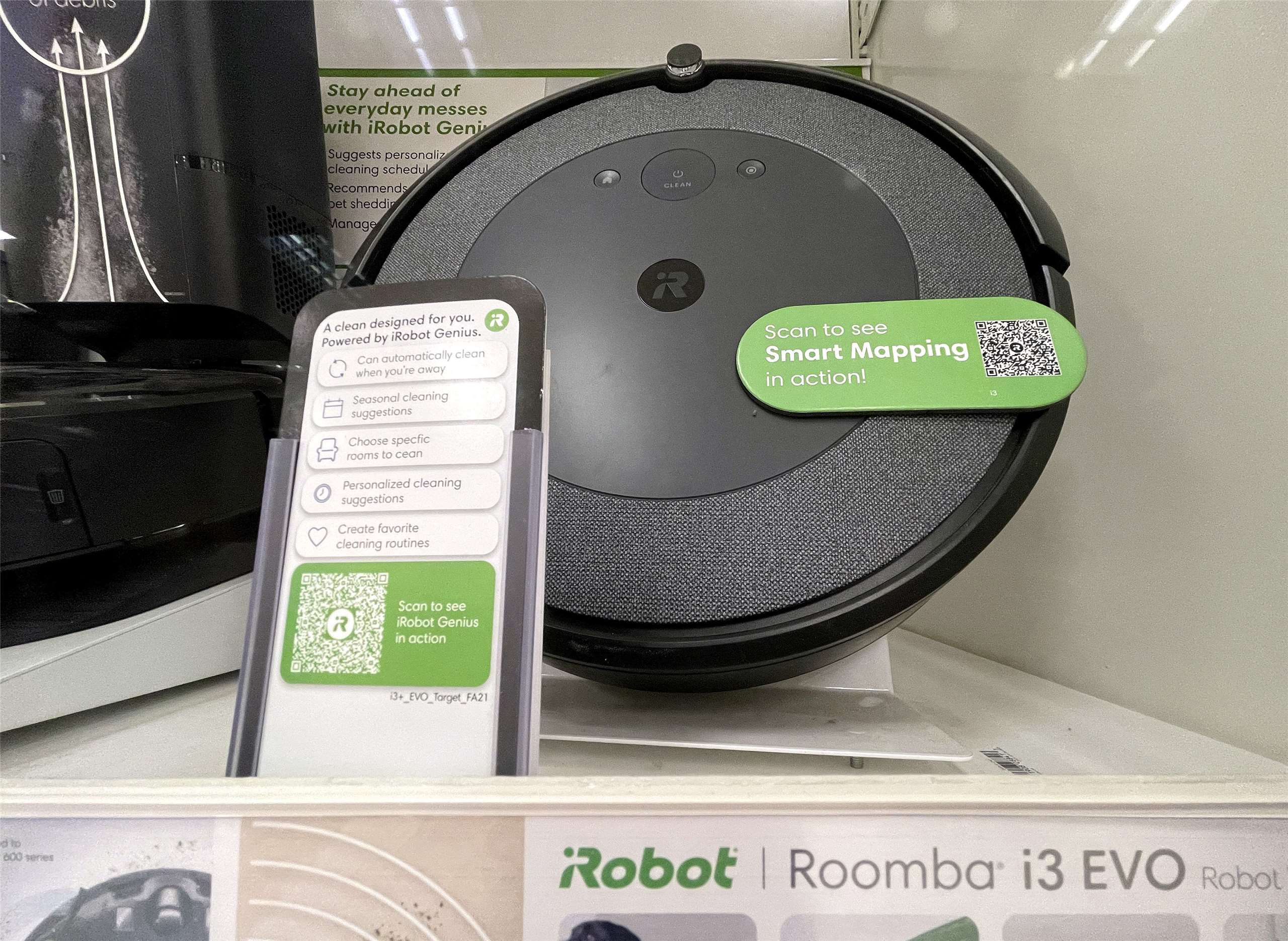 美國掃地機器人始祖iRobot宣布申請破產保護。(AFP)