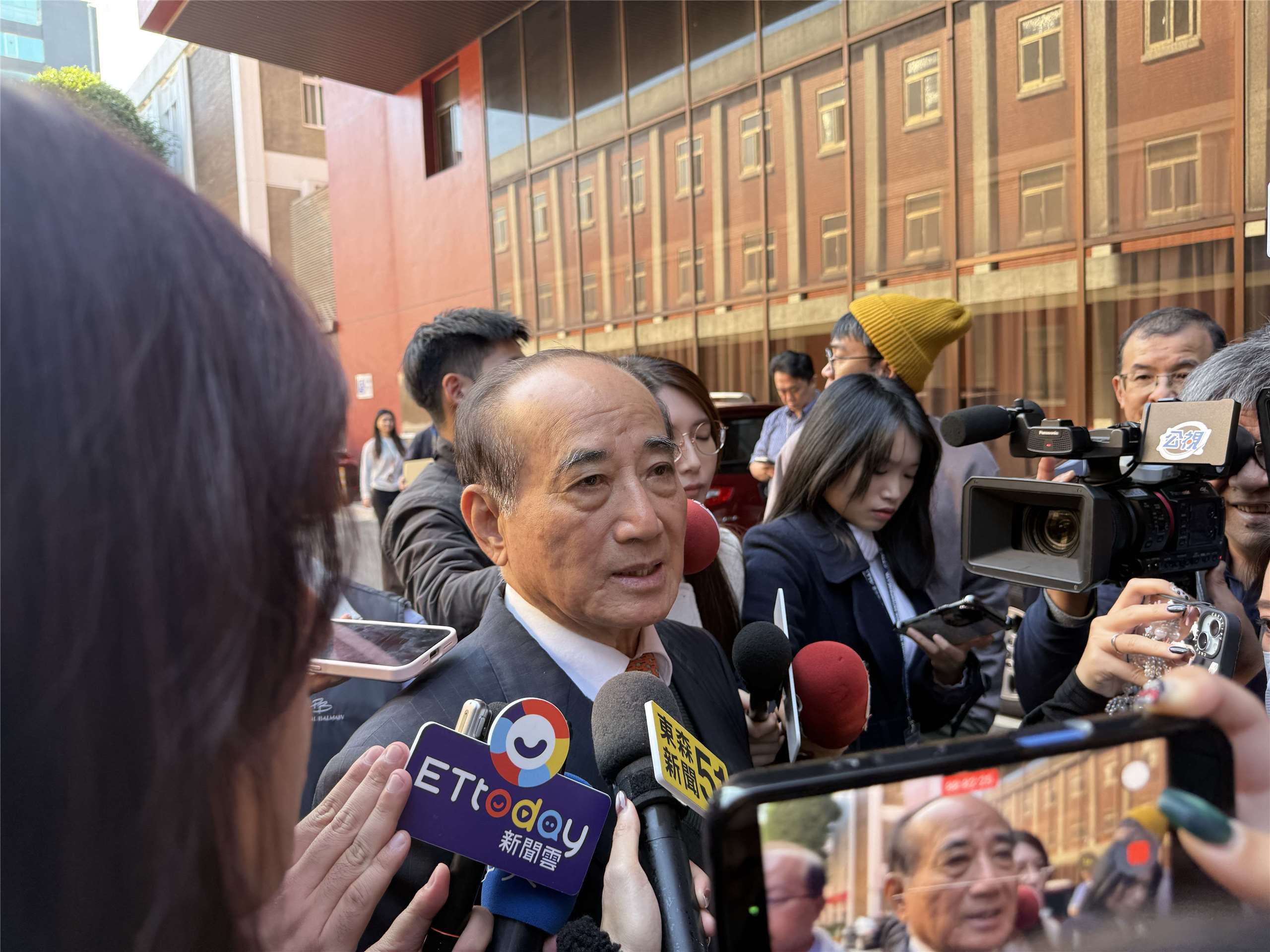 立法院前院長王金平。(劉玉秋攝)