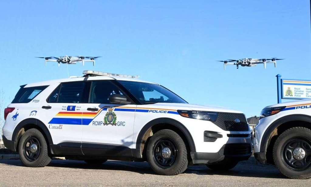 加拿大皇家騎警（RCMP）稱中國製造的無人機存在「高度安全風險」，因此禁止使用於敏感任務上。（皇家騎警提供）