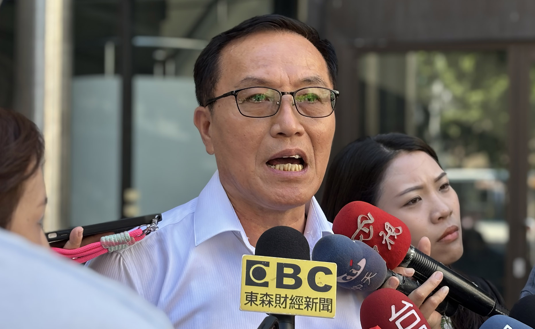 全國產業總工會理事長戴國榮。資料照。(楊文君 攝)