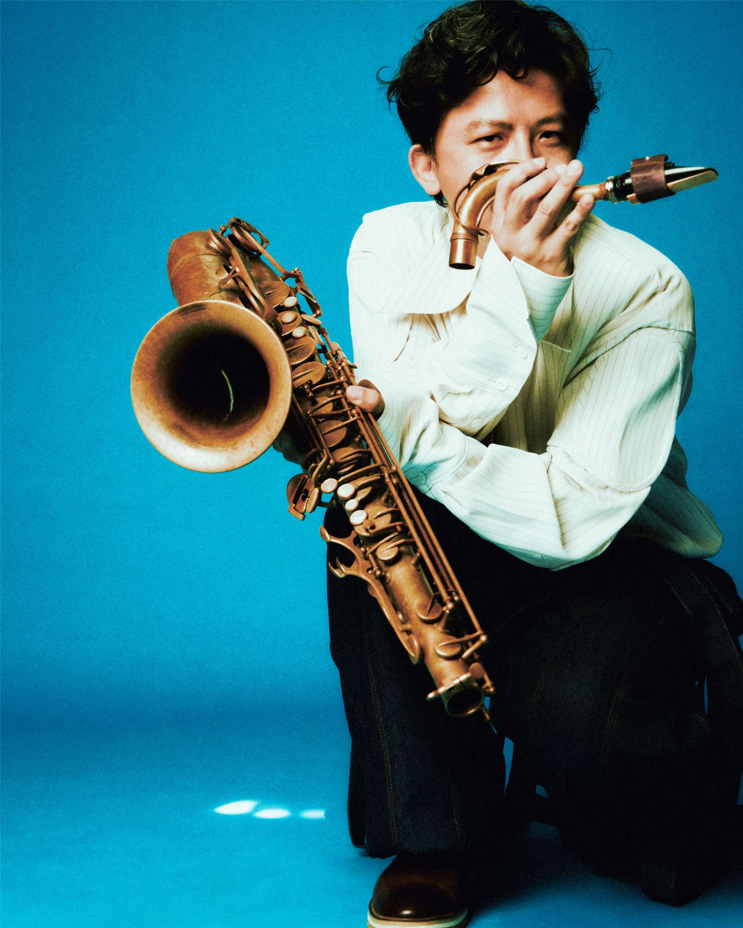 謝明諺 爵士薩克斯風手(攝影周圻原)