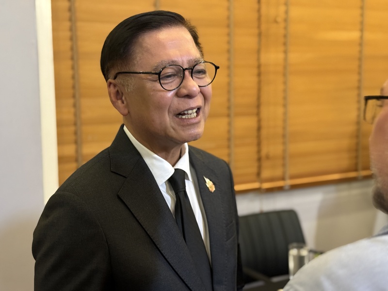 泰國外交部長希哈薩(Sihasak Phuangketkeow)。(資料照/中央社)
