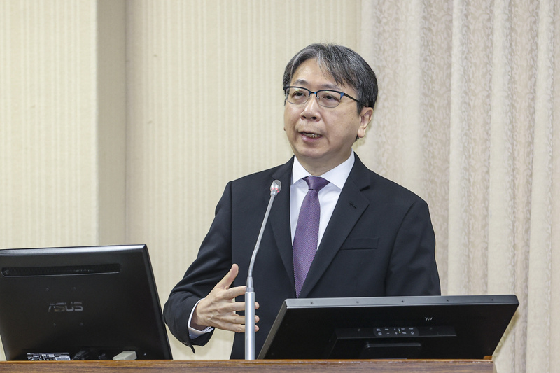 國家安全局局長蔡明彥（圖）3日上午列席立法院外交及國防委員會，就立委提出中共對外複合式施壓手段等相關議題答詢。