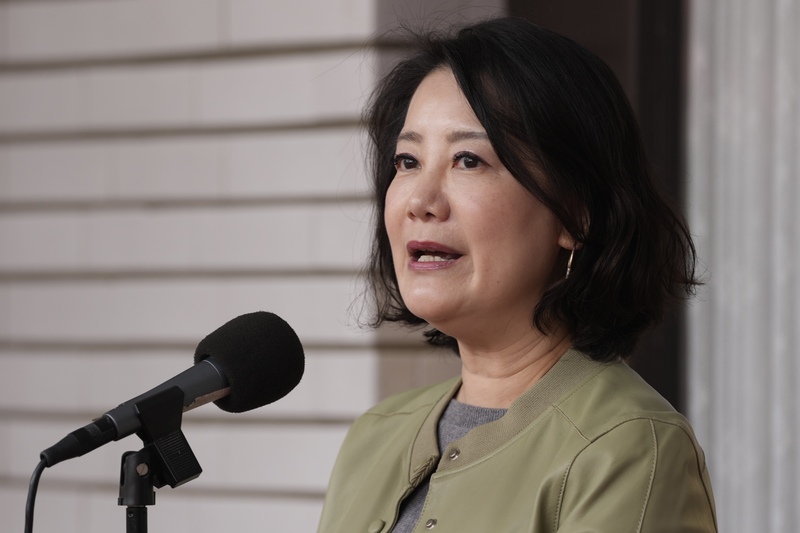 兼任民進黨政策會執行長的立委吳思瑤。資料照。
