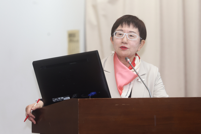 財政部長莊翠雲(圖)立院財委會備詢，「新青安2.0」成焦點。資料照片。(中央社)