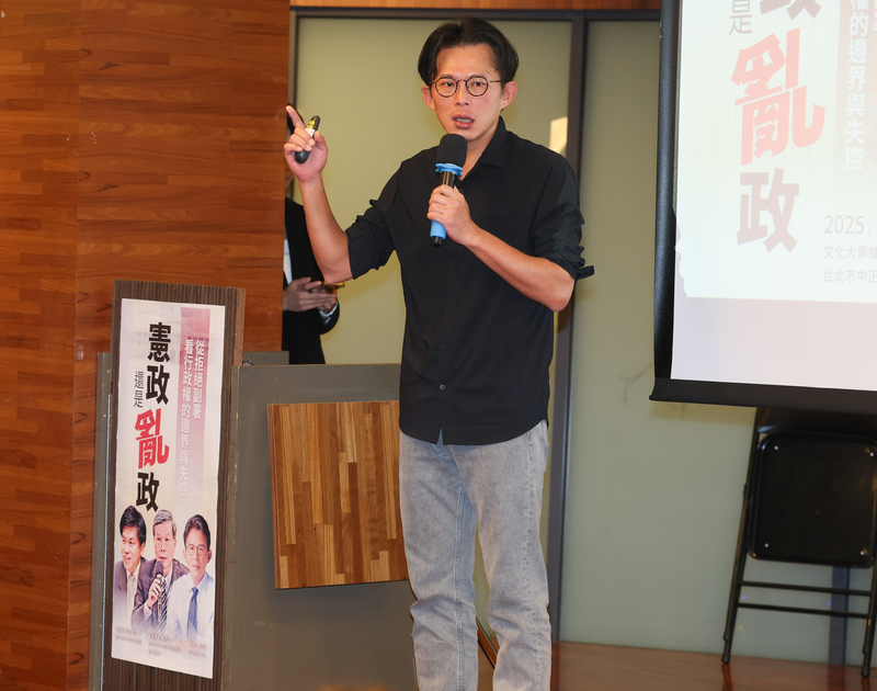 民眾黨主席黃國昌。