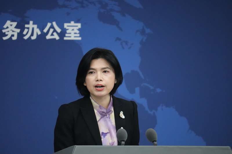 中國大陸國台辦發言人朱鳳蓮回應媒體提問。 (圖：中央社檔案照)