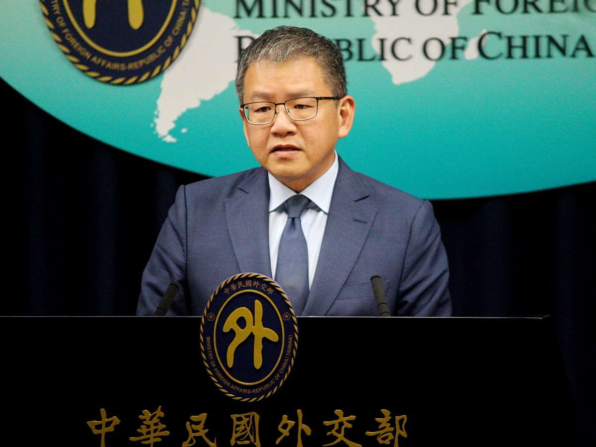 外交部亞非司長顏嘉良23日表示，美日與中亞5國關係的提升，有利我國推動與中亞的實質關係 (央廣記者王照坤 攝)