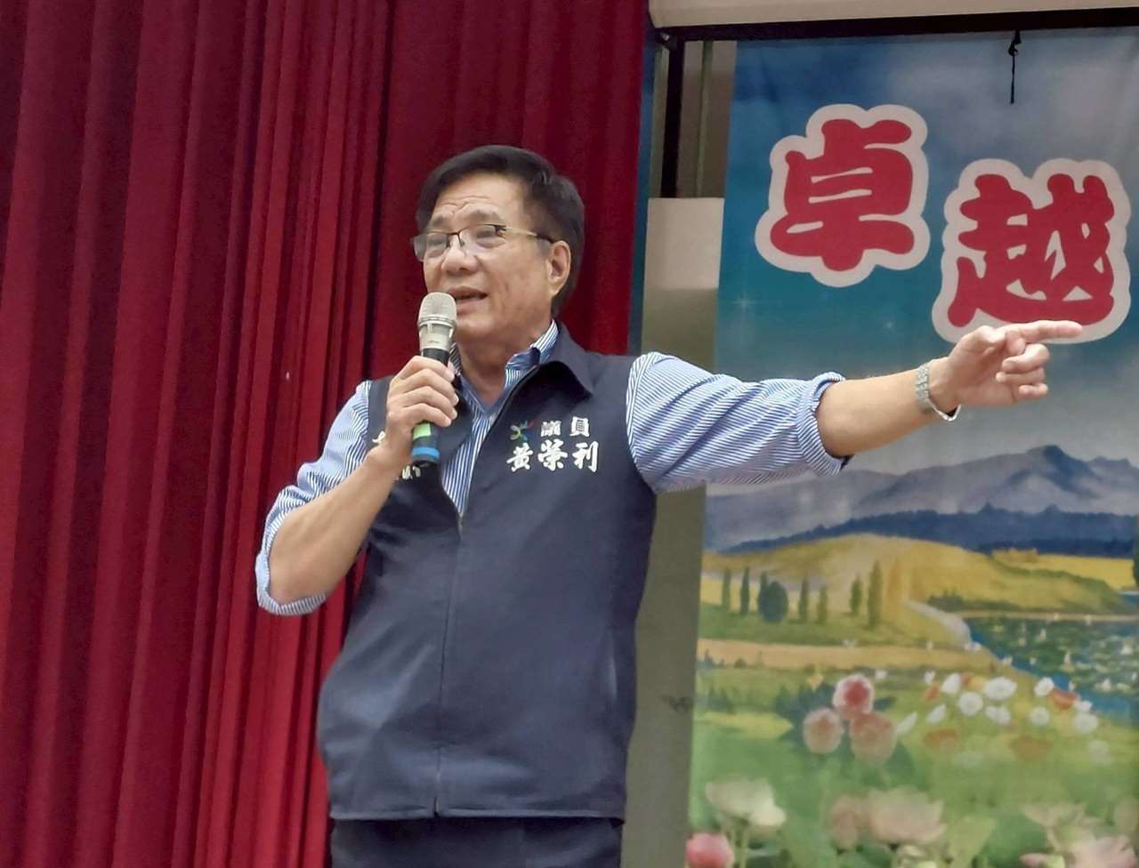 民進黨嘉義縣議員黃榮利。(FB@黃榮利)