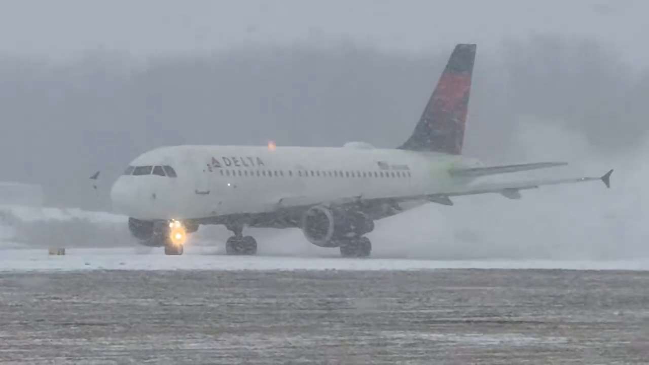冬季風暴襲美國東北部逾千航班取消誤點交通大癱瘓-新聞-Rti 中央廣播電臺