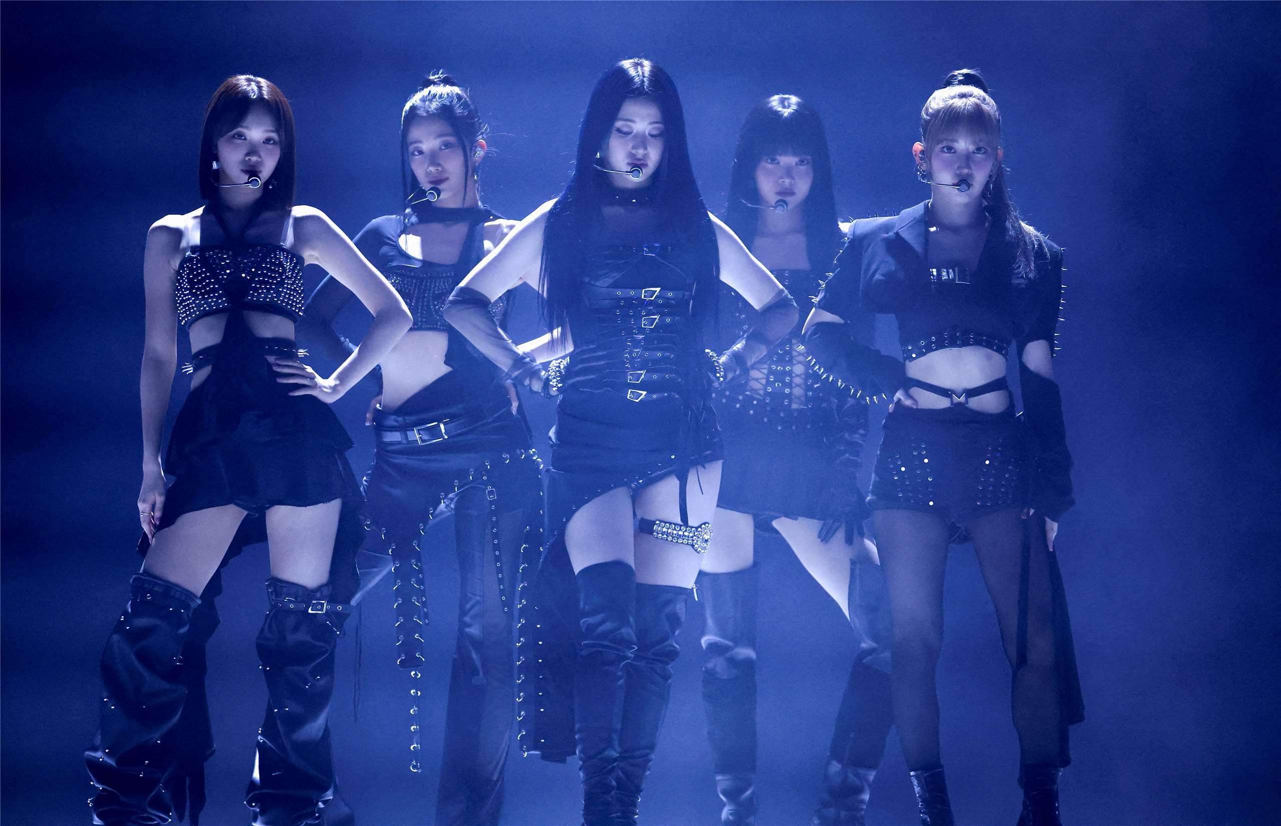 人氣K-Pop女團LE SSERAFIM。資料照。