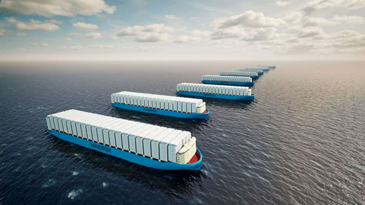 馬士基航運公司(MAERSK)。(圖取自馬士基官網)