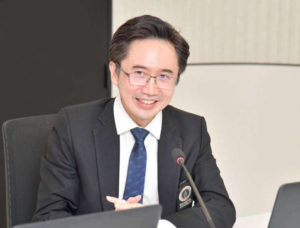 泰國前總統戴克辛外甥、學者出身的尤德查南。(FB@Yodchanan Wongsawat)