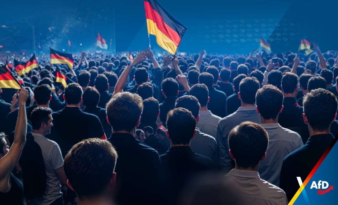 德國極右翼政黨另類選擇黨(AfD)。(X@AfD)