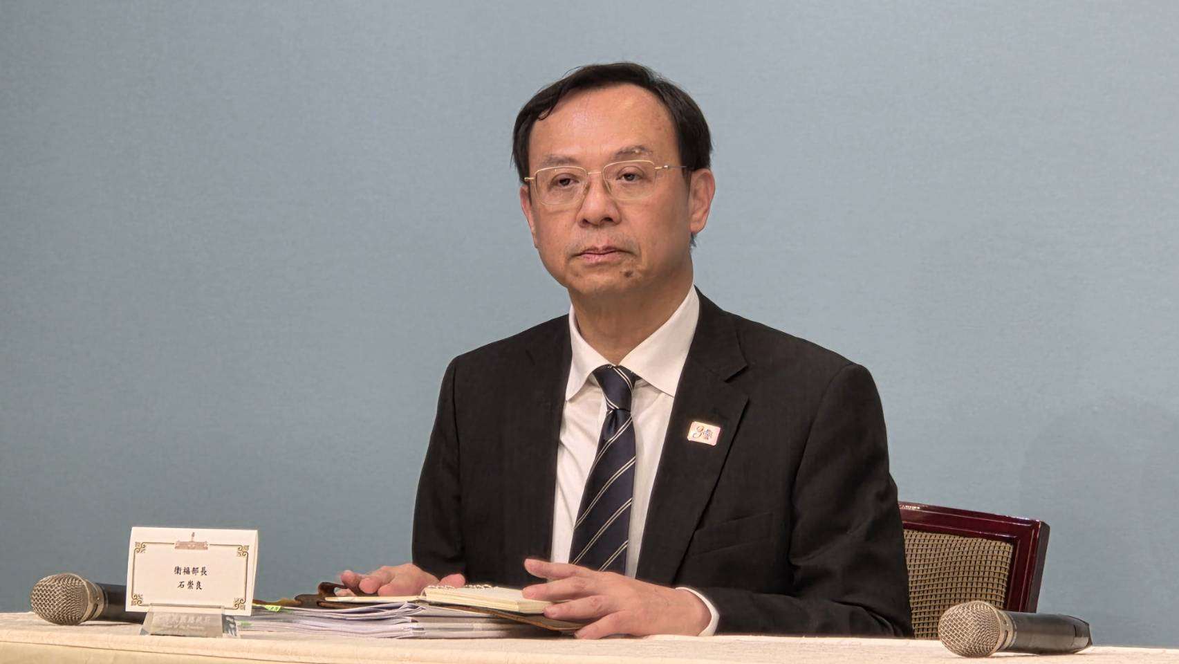 衛福部長石崇良表示，虛擬人物在頻道假借醫師名義散播醫學知識，違反醫師法、醫療法相關規定。（資料照/劉玉秋 攝）