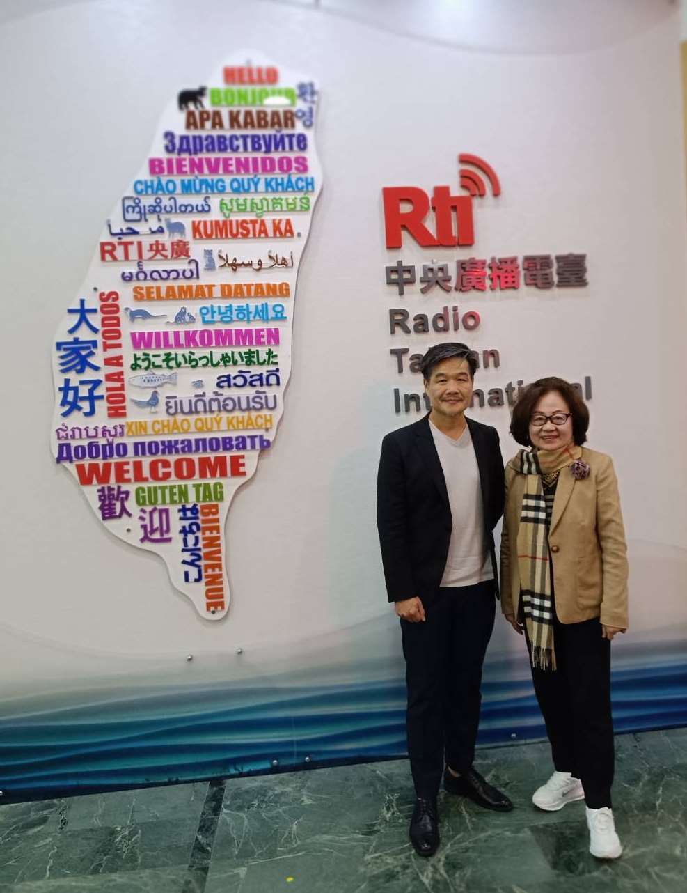 楊守義導演接受美麗的台灣節目專訪