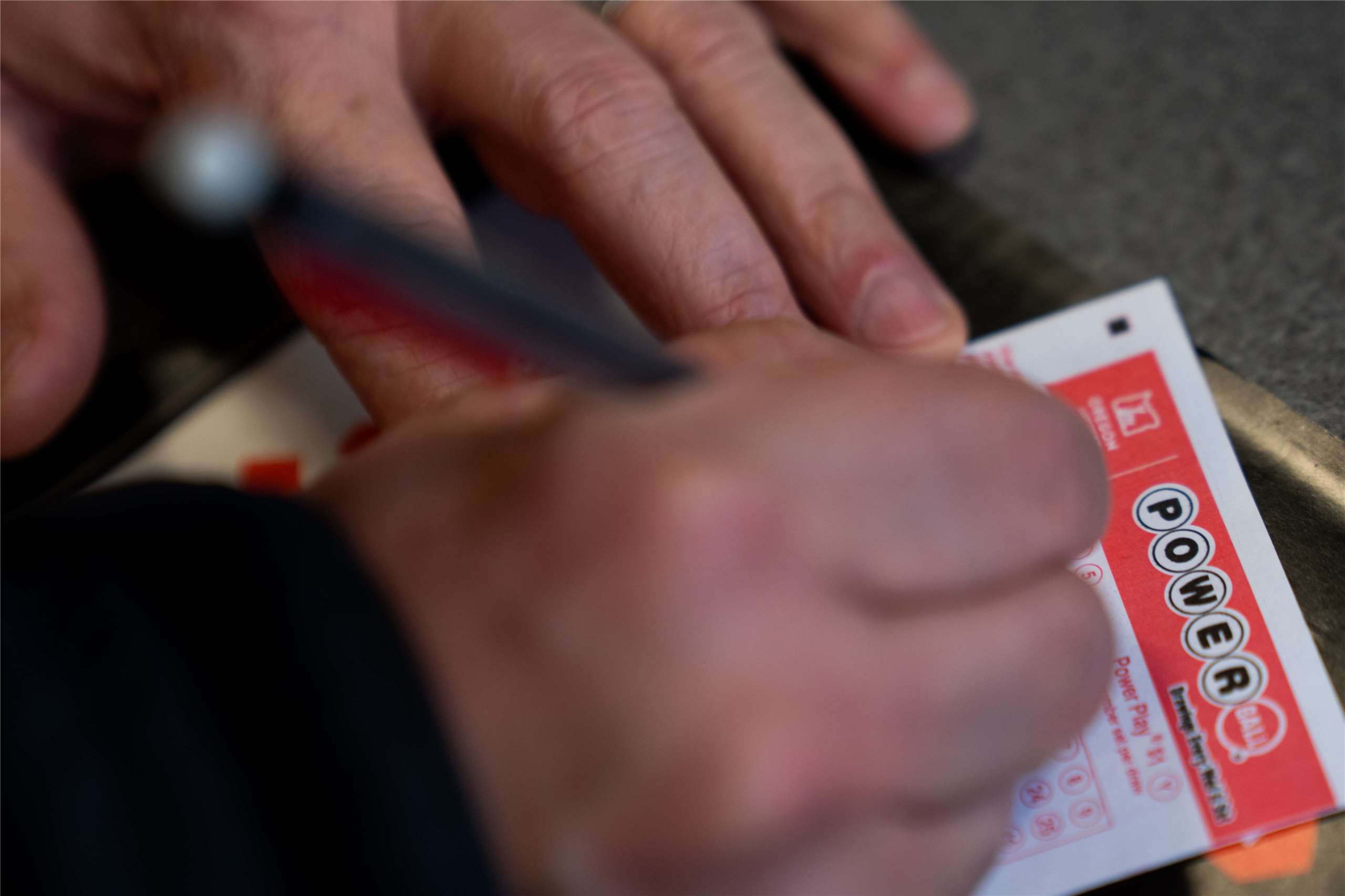 美國威力球（Powerball)平安夜開出史上第二高獎金。資料照片。