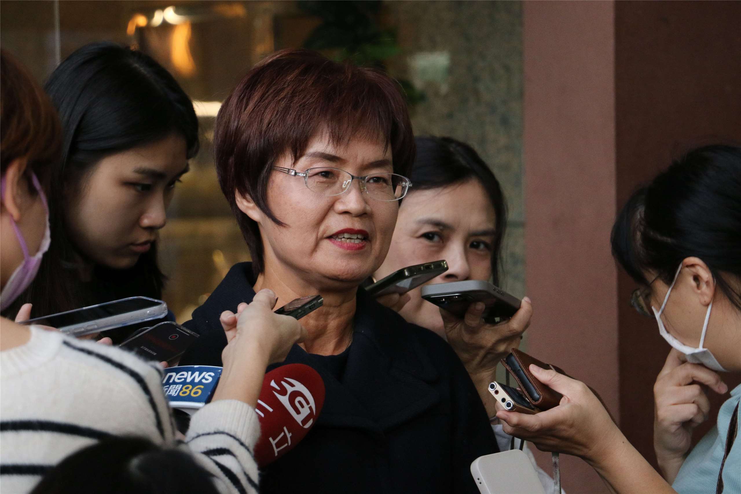 民進黨立委陳素月在綠營「類初選」民調領先，可望獲民進黨徵召參選彰化縣長。(劉玉秋攝)