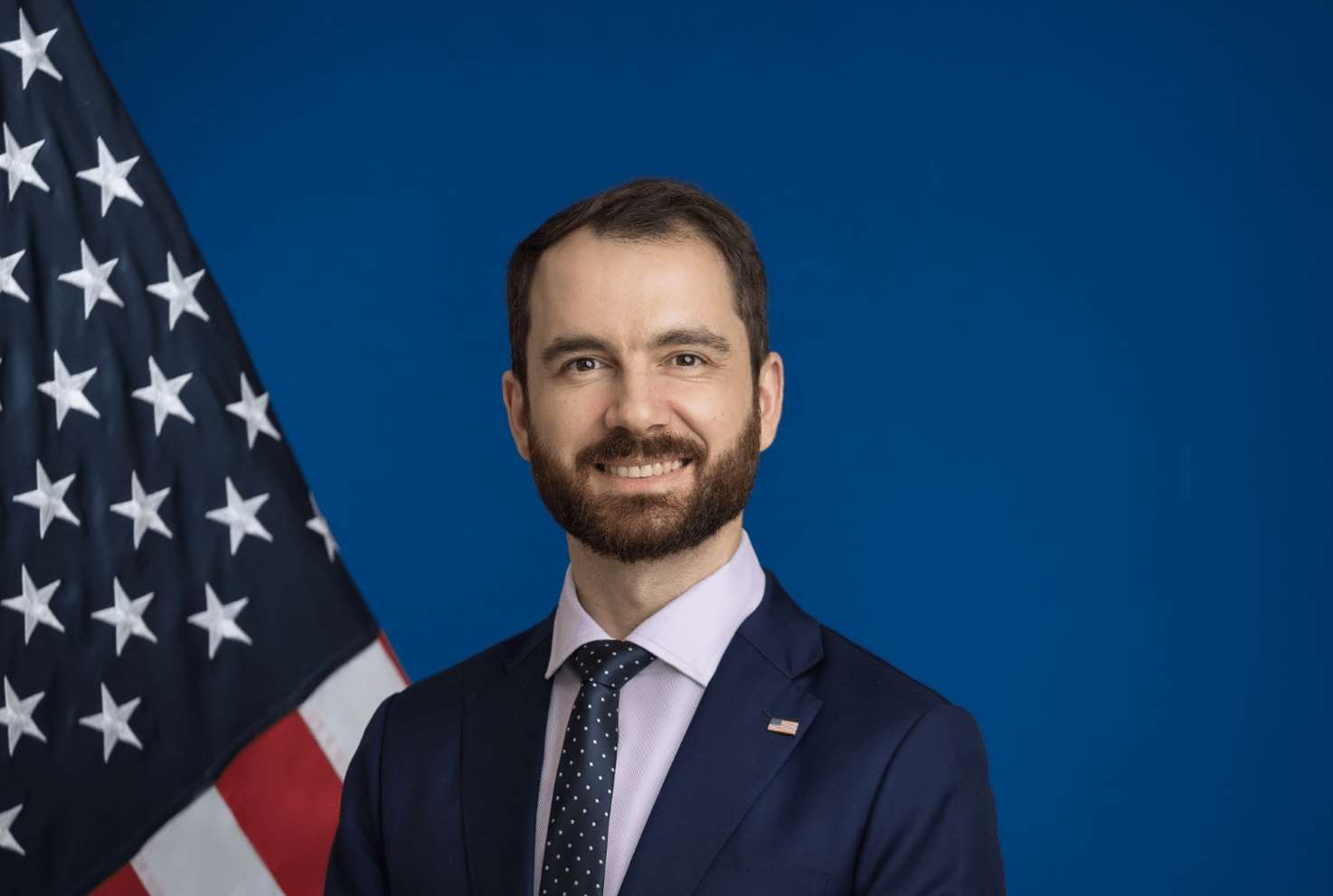 美國國務院中文發言人賈博(Jakob Lengacher)。(美國國務院官網)