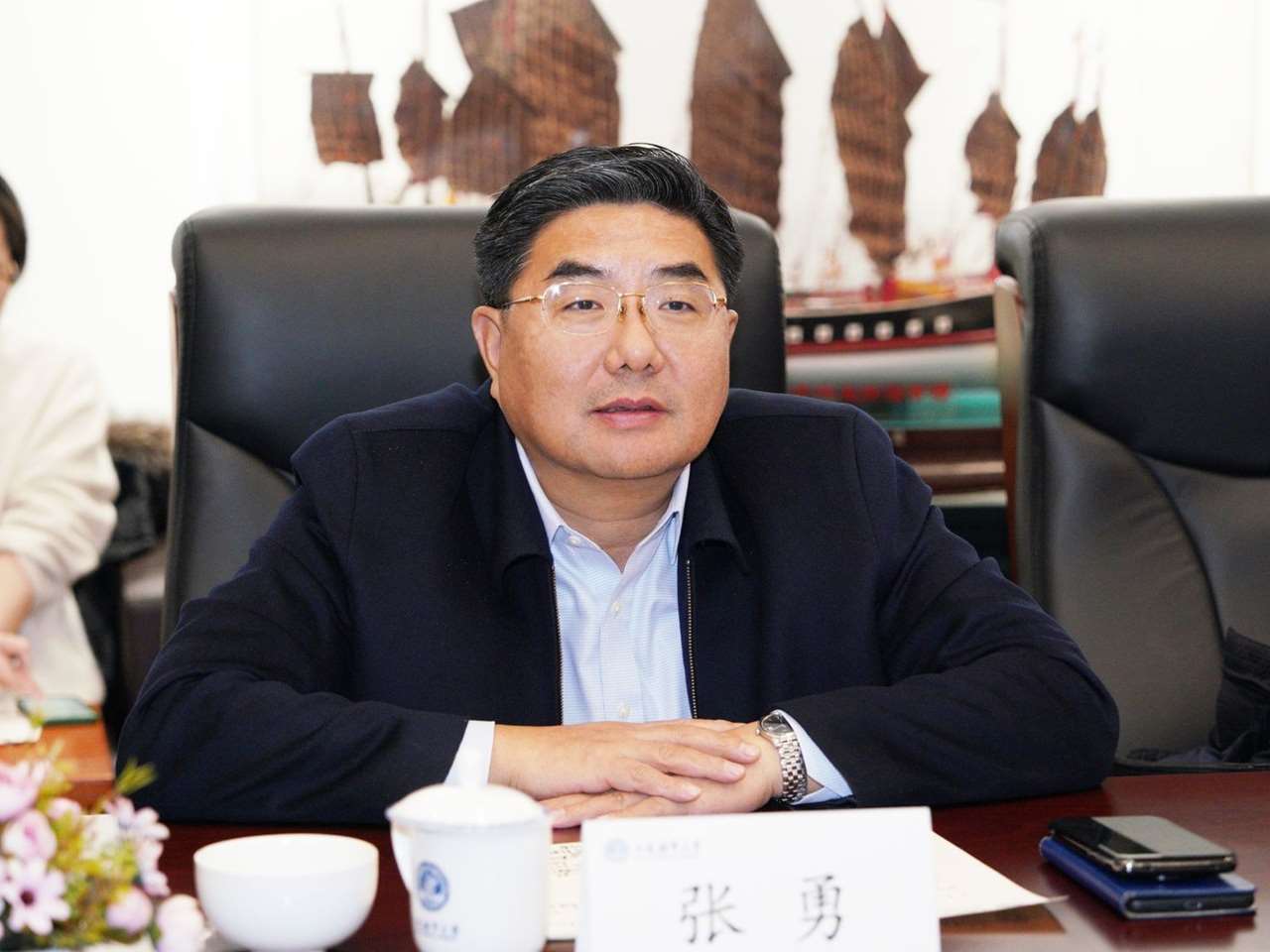 中國央企中遠海運集團副總經理張勇出任香港中聯辦副主任。(圖：大連海事大學)