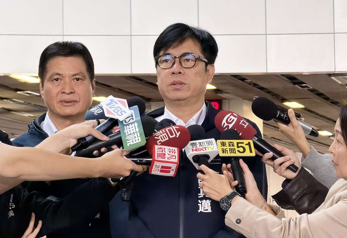 高雄市長陳其邁。資料照。
