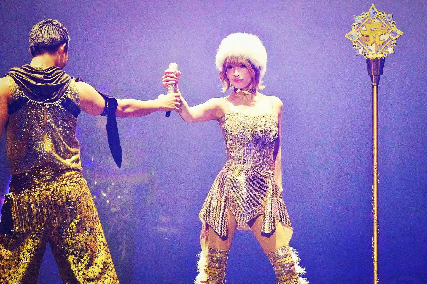 濱崎步(右)取消澳門演唱會。資料照片。(FB@ayu.official)