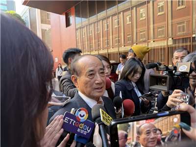 立法院前院長王金平。(劉玉秋攝)