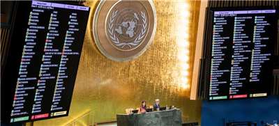 聯合國大會3日通過決議，要求俄羅斯立即送回烏克蘭被擄兒童。(聯合國官網) 