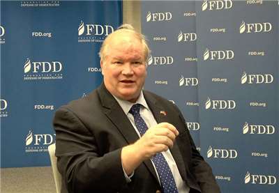 美國退役海軍少將蒙哥馬利。 (圖：中央社檔案照)