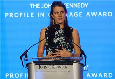 美國前總統甘迺迪（John F. Kennedy）的外孫女、環境記者史洛斯柏格（Tatiana Schlossberg）(圖)因癌症病逝，享年35歲。資料照片。