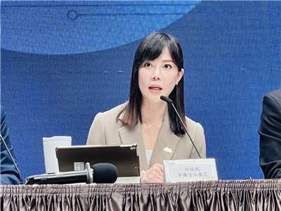 行政院發言人李慧芝。資料照。(鄭佑漢 攝)