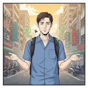 台灣盡是「臭」男人，節目示意圖。